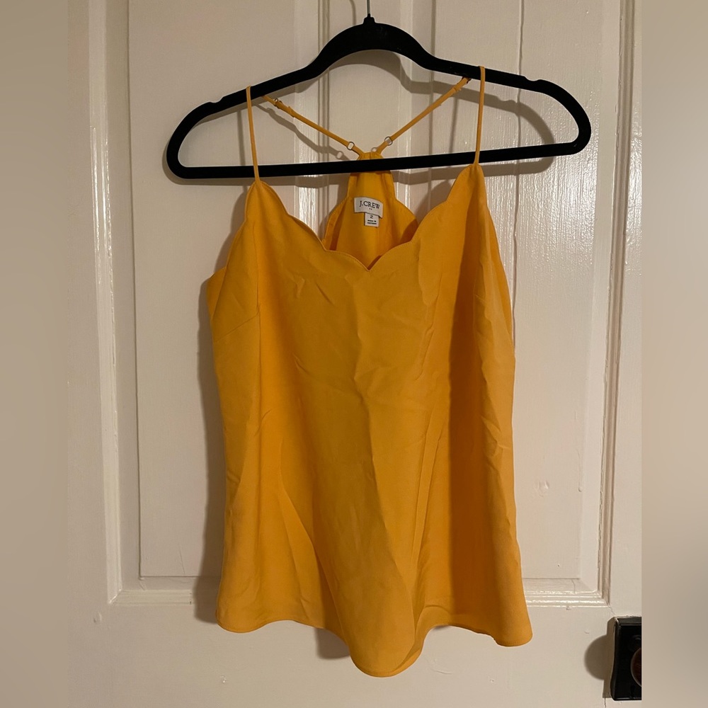 J. Crew Factory Scalloped Camisole